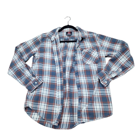 Quicksilver mens size medium flannel - Picture 1 of 3